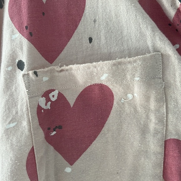 NWT Magnolia Pearl cotton twill Kelly western shirt with love print on back - Picture 4 of 4